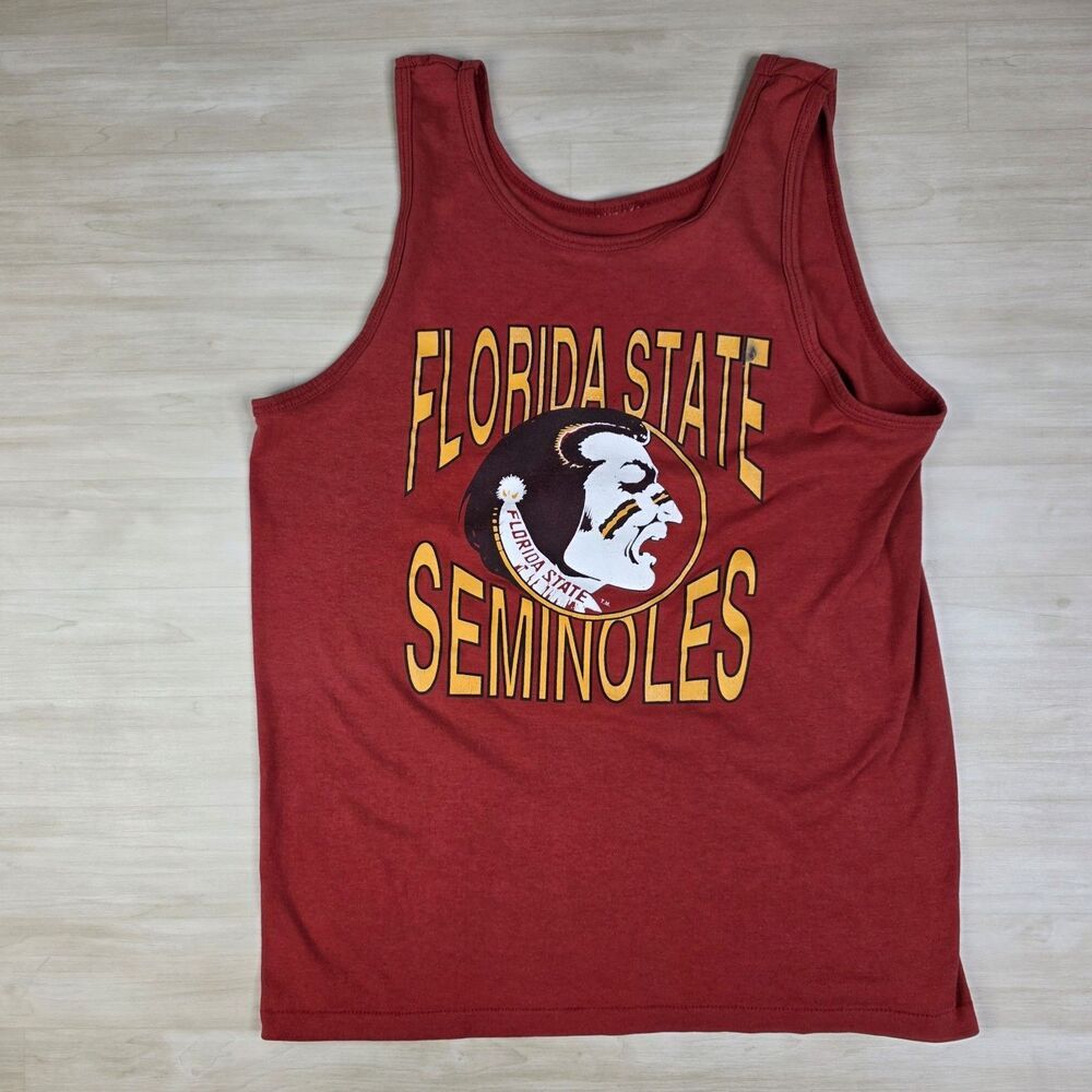 Vintage‎ Flordia State Tank Top Shirt Sleeveless Single Stitch Men's Size Medium